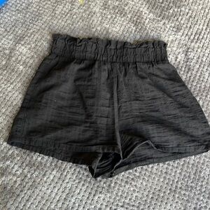 Wild Fable Black Shorts Wide Waist Size Medium EUC #0260